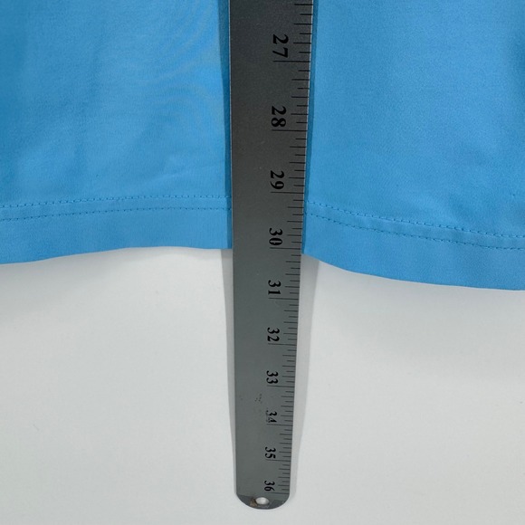 Peter Millar Polo Shirt Mens M Blue Summer Comfort Regions Tradition Shoal Creek - Picture 6 of 11